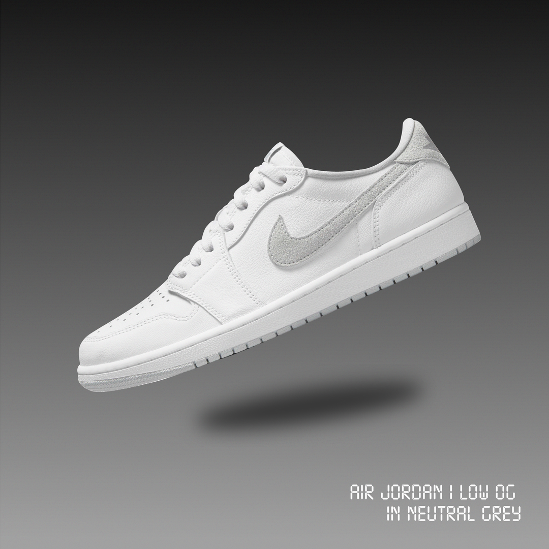 The Air Jordan 1 Low OG Is An Elevated Version Of Your Classic White Sneaker