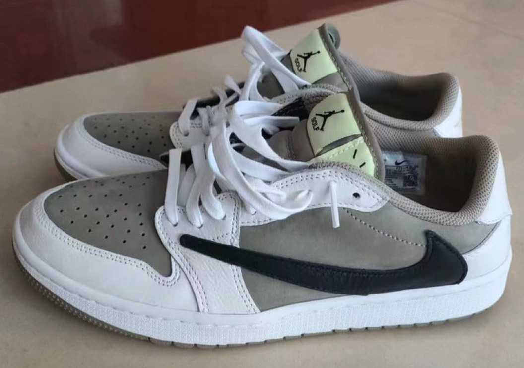 First look at Travis Scott's collaboration with Air Jordan 1 Low golf