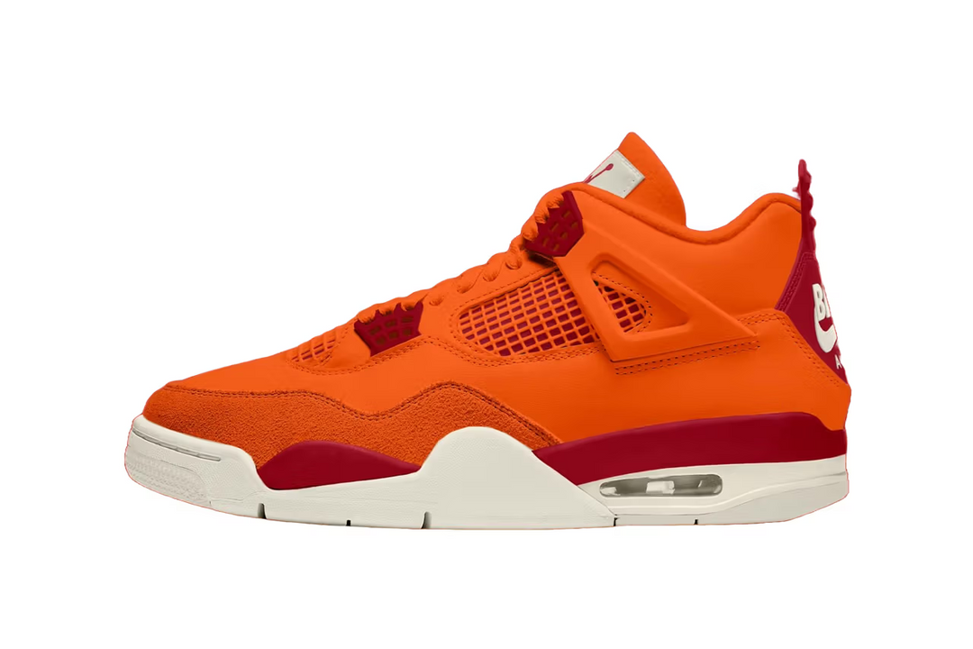 A collaboration between Nigel Sylvester and Air Jordan is bringing the "Firewood Orange" Air Jordan 4.