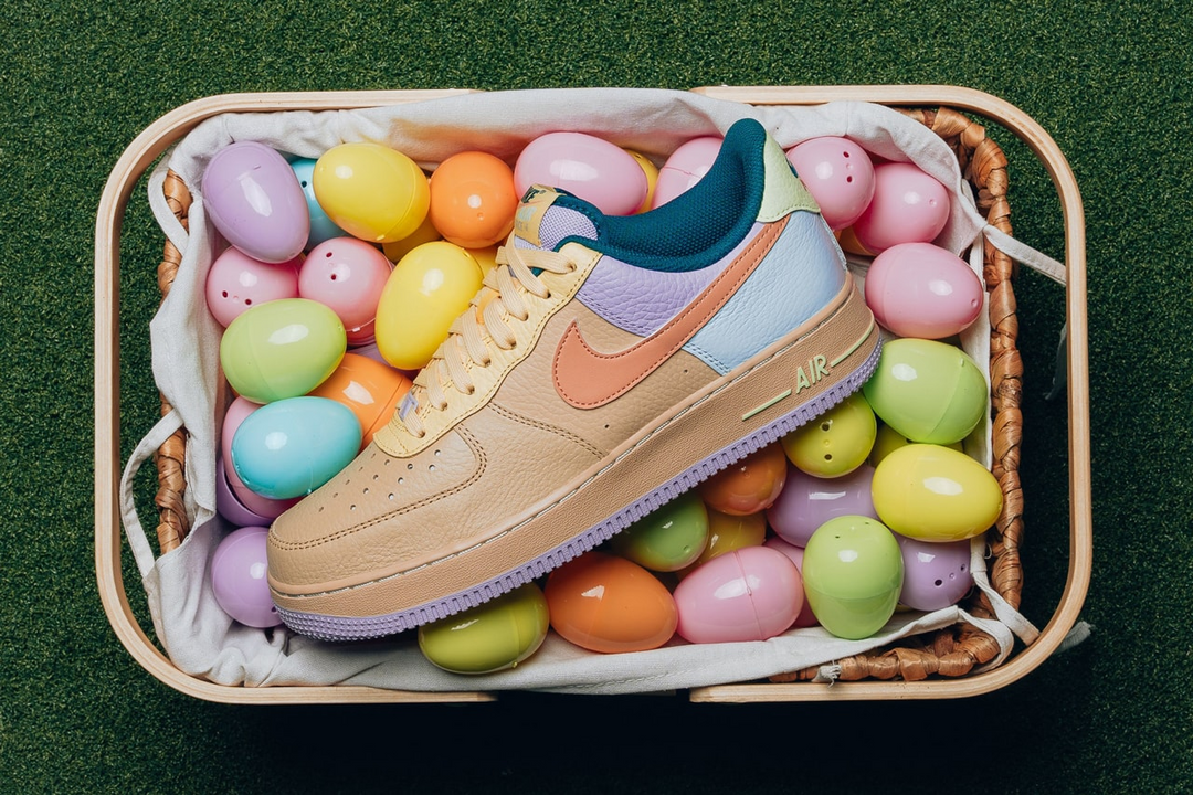 Celebrate Easter with this pastel-themed Nike Air Force 1 Low.