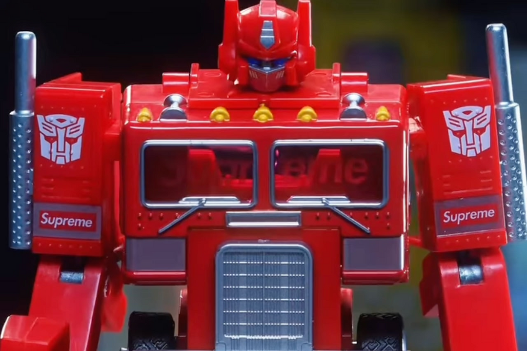 Supreme Released an Optimus Prime Action Figure