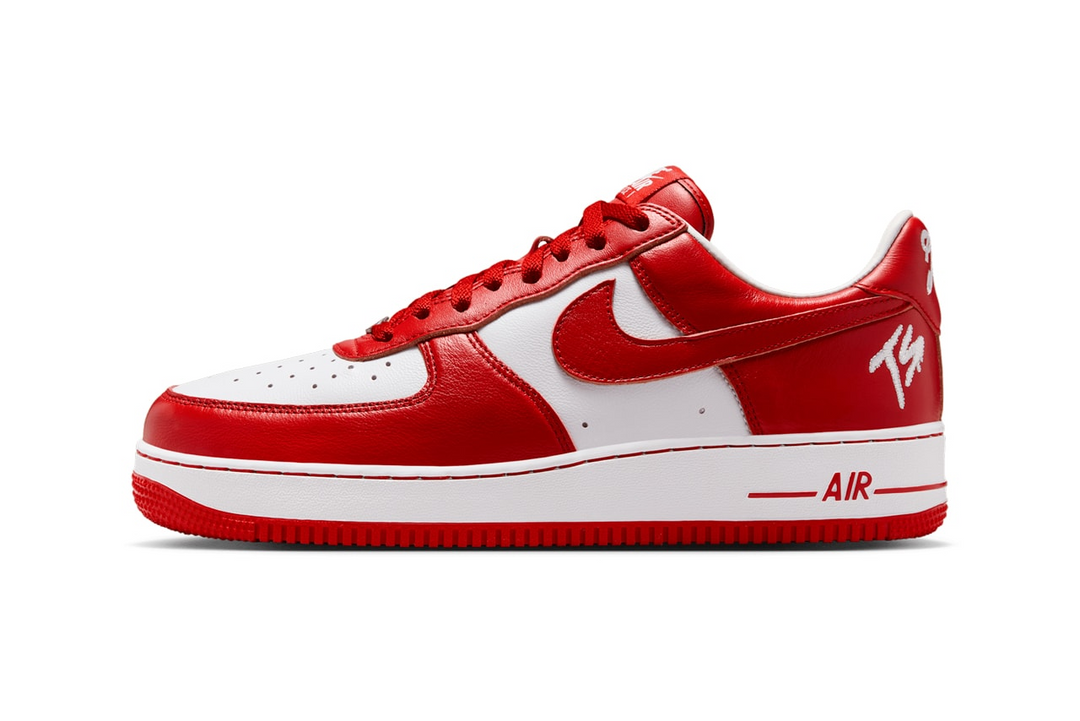First Look at the Terror Squad x Nike Air Force 1 Low in “University Red”