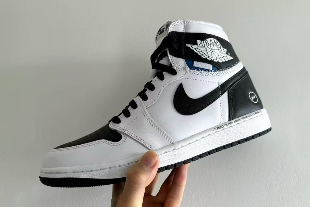 First Look at the fragment design x Union LA x Air Jordan 1 High OG “Black/White” In-Hand