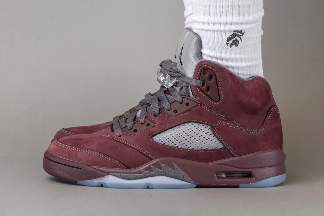 An Extensive On-Foot Review of the Air Jordan 5 'Burgundy'
