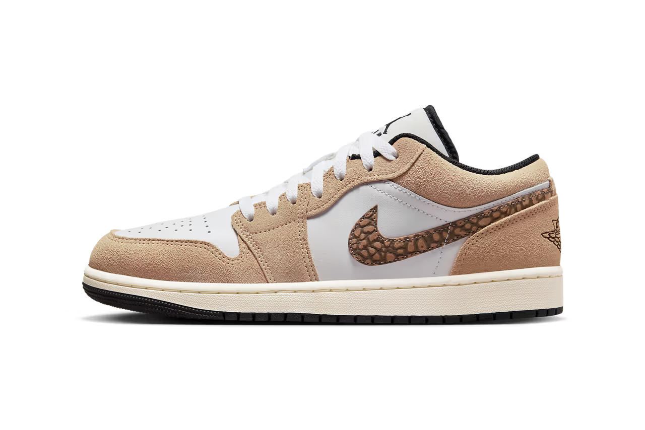 The Air Jordan 1 Low is treated like a 'Brown Elephant' Hype Vault