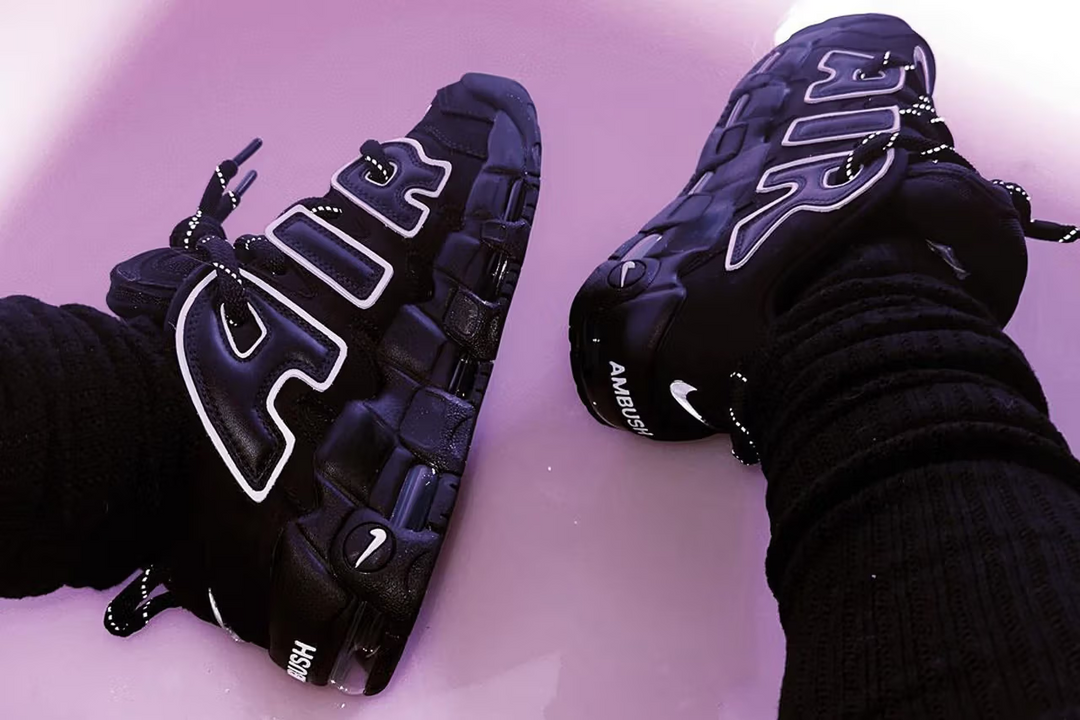 AMBUSH x Nike Air More Uptempo Low "Black/White" Colorway Unveil by Yoon Ahn