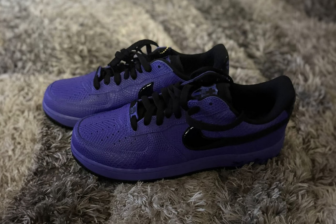 First Glimpse at the FC Barcelona-Inspired Kobe Bryant x Nike Air Force 1 Low Protro
