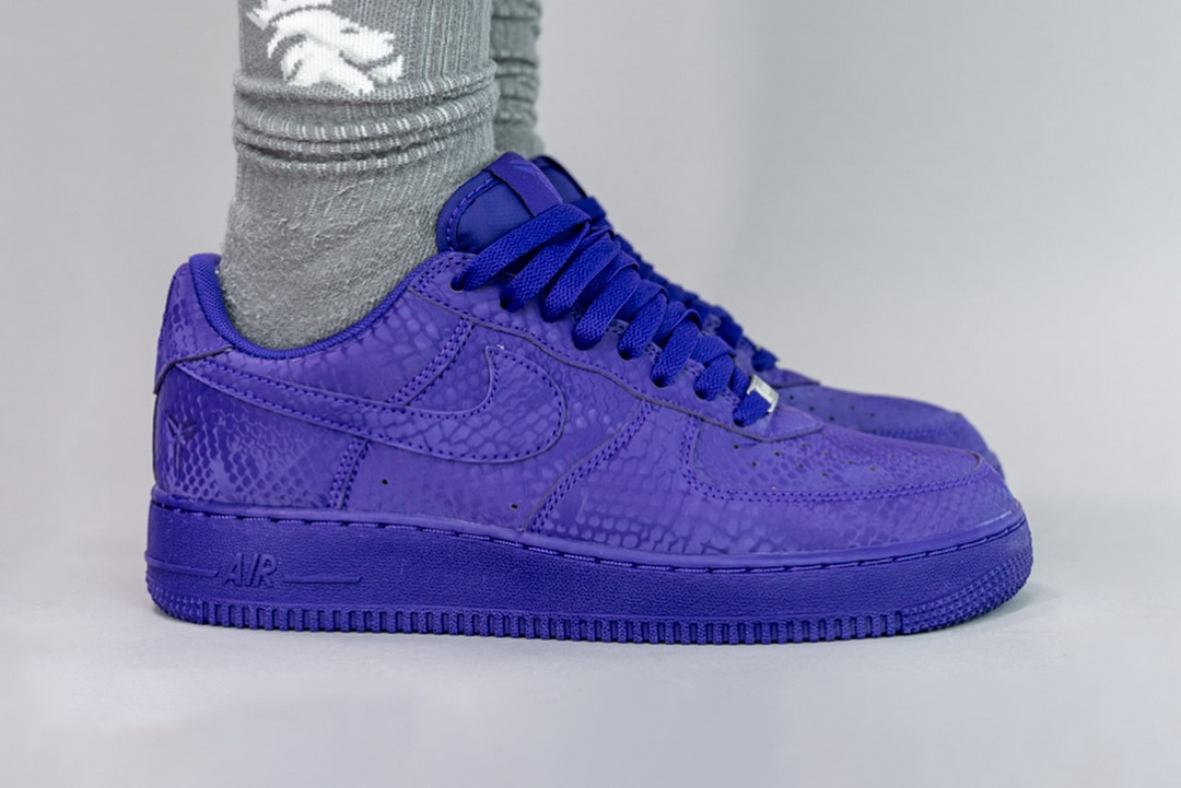 In-Depth Preview of the Kobe Bryant x Nike Air Force 1 Low “Court Purple”