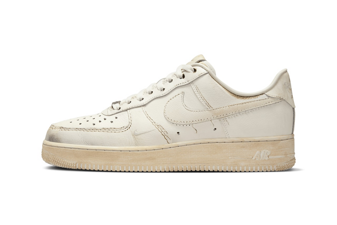 This Distressed Nike Air Force 1 Low Becomes Cleaner as You Walk