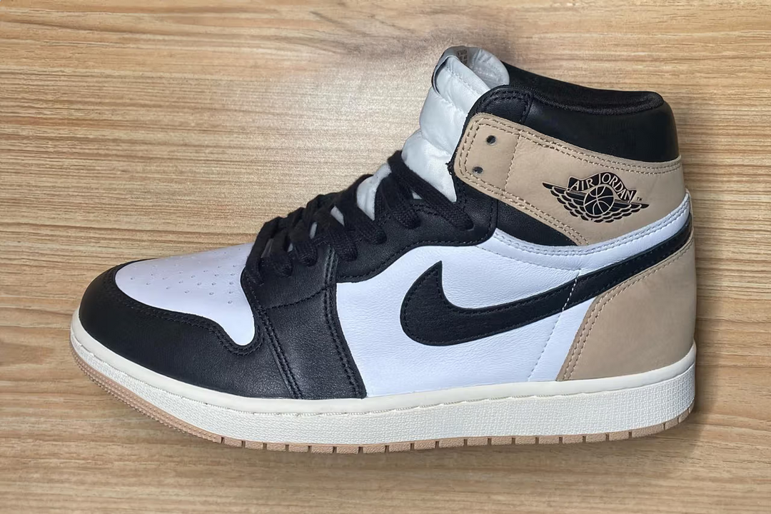Initial glimpse of the Air Jordan 1 High "Latte."