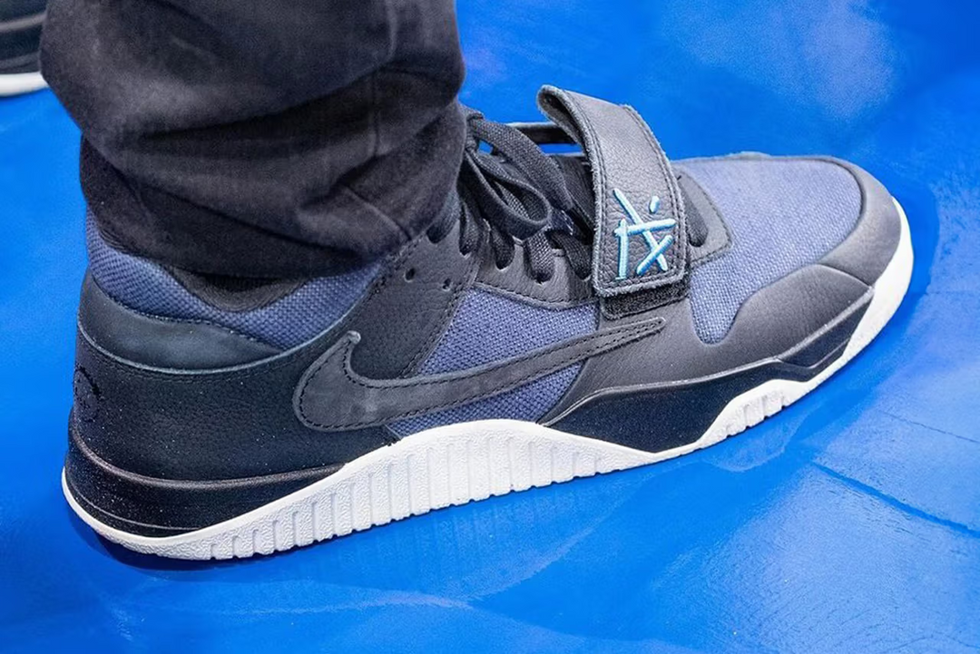 Initial Glimpse of the Travis Scott x Jordan Jumpman Jack "Thunder Blue"
