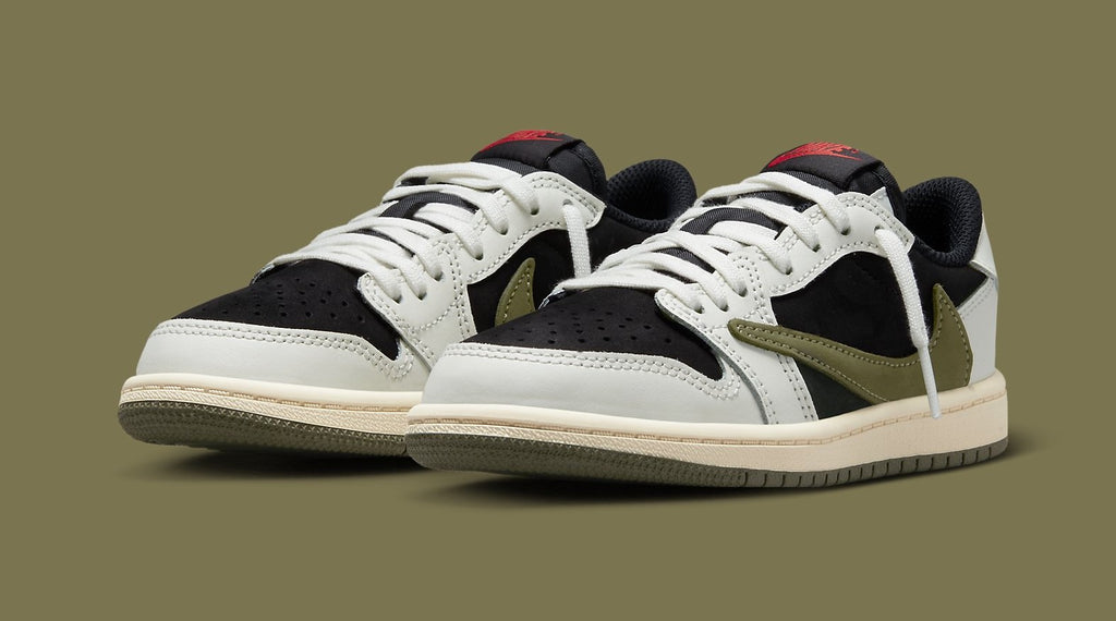 Travis Scott x Air Jordan 1 Low 'Olive' Release Info   Hype Vault