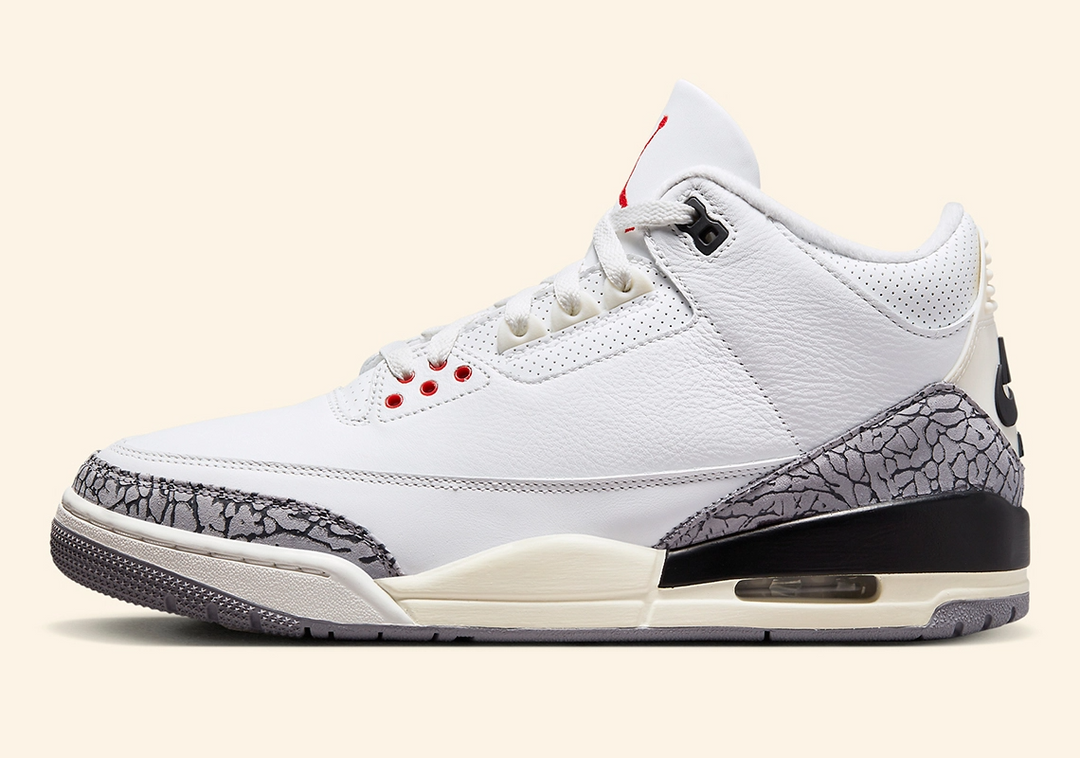 Air Jordan 3 'White Cement Reimagined' Official Photos