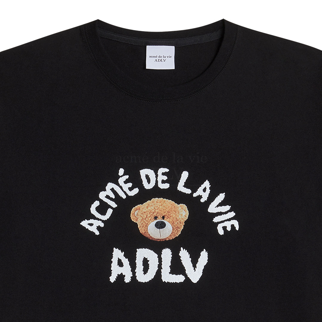 acmé de la vie (ADLV) Teddy Bear (Bear Doll) Short Sleeve T-Shirt Black | Hype Vault Kuala Lumpur | Asia's Top Trusted High-End Sneakers and Streetwear Store