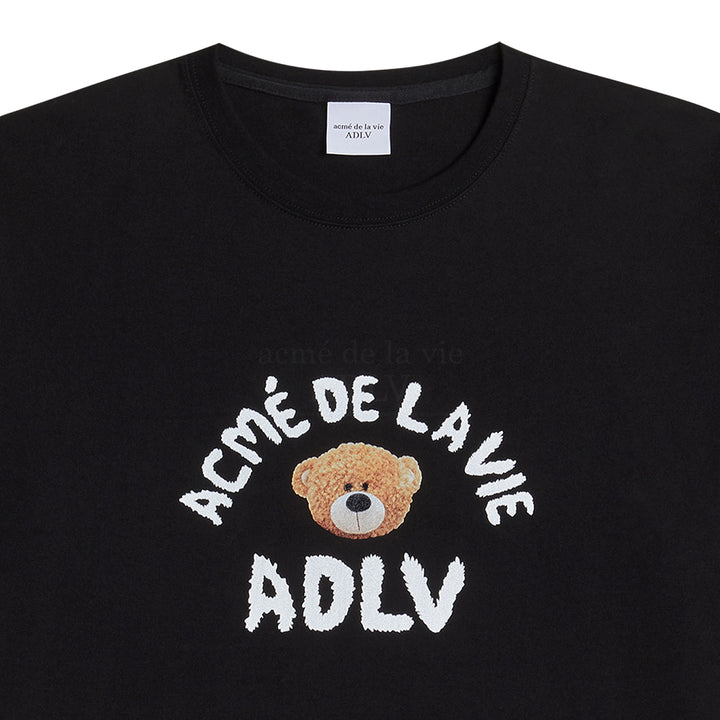 acmé de la vie (ADLV) Teddy Bear (Bear Doll) Short Sleeve T-Shirt Black | Hype Vault Kuala Lumpur | Asia's Top Trusted High-End Sneakers and Streetwear Store