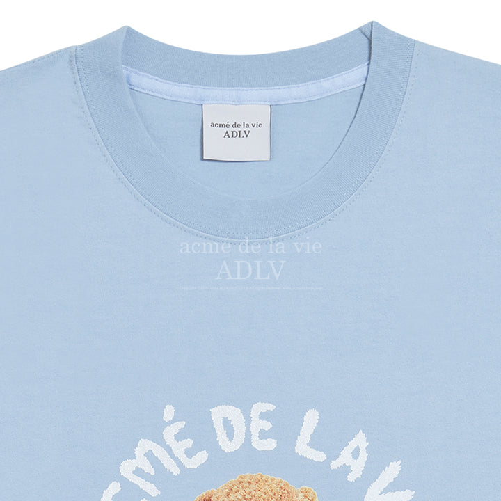 acmé de la vie (ADLV) Teddy Bear (Bear Doll) Short Sleeve T-Shirt Skyblue | Hype Vault Kuala Lumpur | Asia's Top Trusted High-End Sneakers and Streetwear Store
