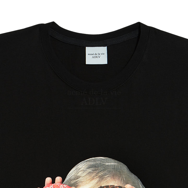 acmé de la vie (ADLV) Baby Face Short Sleeve T-Shirt Black Donuts 1R | Hype Vault Kuala Lumpur | Asia's Top Trusted High-End Sneakers and Streetwear Store