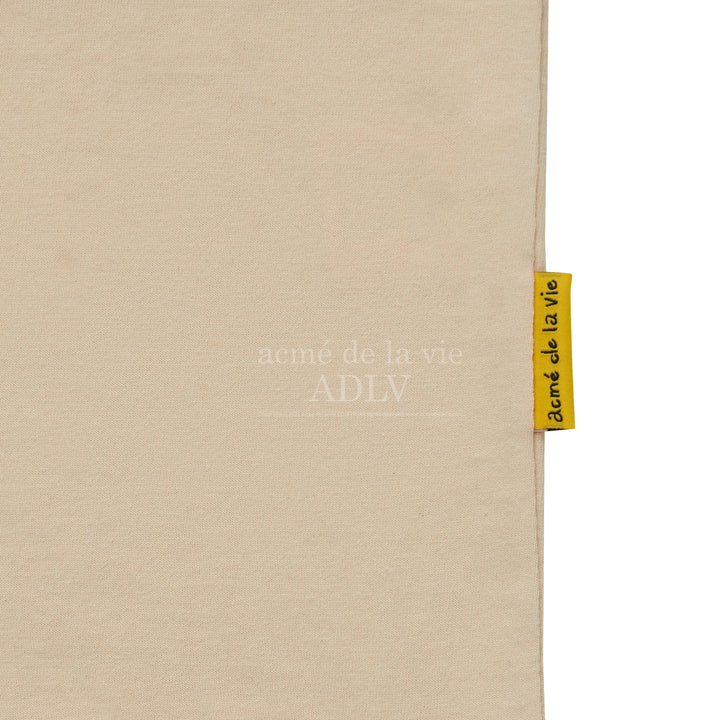 acmé de la vie (ADLV) Glossy Basic Logo Short Sleeve T-Shirt Beige | Hype Vault Kuala Lumpur | Asia's Top Trusted High-End Sneakers and Streetwear Store