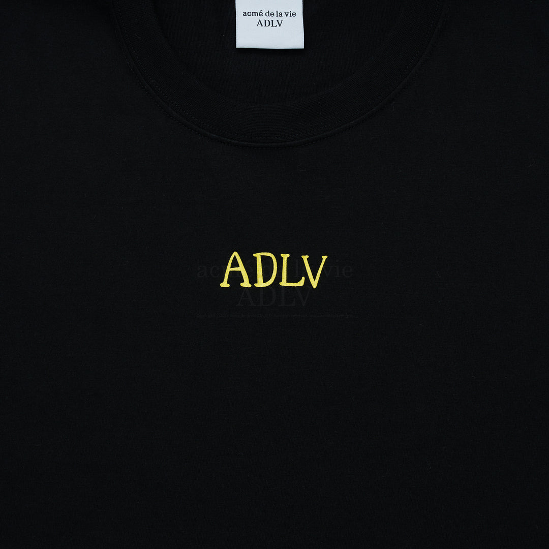 acmé de la vie (ADLV) Glossy Basic Logo Short Sleeve T-Shirt Black | Hype Vault Kuala Lumpur | Asia's Top Trusted High-End Sneakers and Streetwear Store