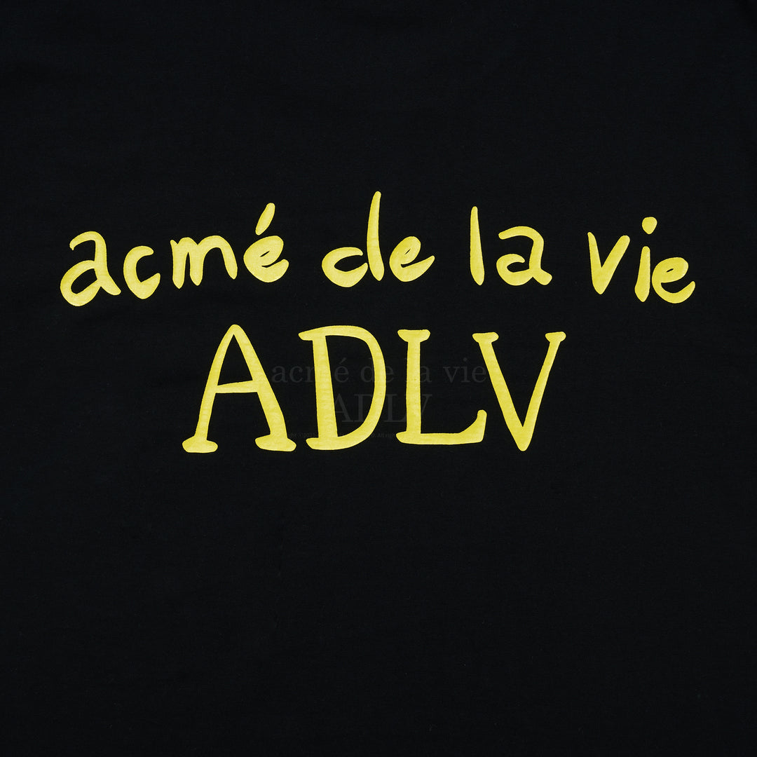 acmé de la vie (ADLV) Glossy Basic Logo Short Sleeve T-Shirt Black | Hype Vault Kuala Lumpur | Asia's Top Trusted High-End Sneakers and Streetwear Store