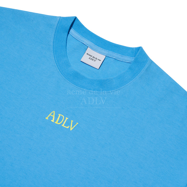 acmé de la vie (ADLV) Glossy Basic Logo Short Sleeve T-Shirt Blue | Hype Vault Kuala Lumpur | Asia's Top Trusted High-End Sneakers and Streetwear Store