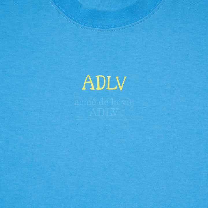 acmé de la vie (ADLV) Glossy Basic Logo Short Sleeve T-Shirt Blue | Hype Vault Kuala Lumpur | Asia's Top Trusted High-End Sneakers and Streetwear Store