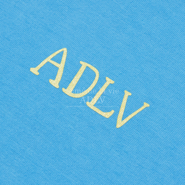 acmé de la vie (ADLV) Glossy Basic Logo Short Sleeve T-Shirt Blue | Hype Vault Kuala Lumpur | Asia's Top Trusted High-End Sneakers and Streetwear Store