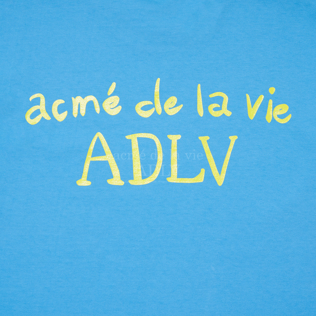 acmé de la vie (ADLV) Glossy Basic Logo Short Sleeve T-Shirt Blue | Hype Vault Kuala Lumpur | Asia's Top Trusted High-End Sneakers and Streetwear Store