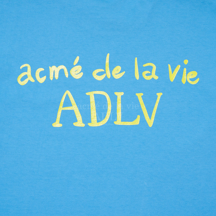 acmé de la vie (ADLV) Glossy Basic Logo Short Sleeve T-Shirt Blue | Hype Vault Kuala Lumpur | Asia's Top Trusted High-End Sneakers and Streetwear Store