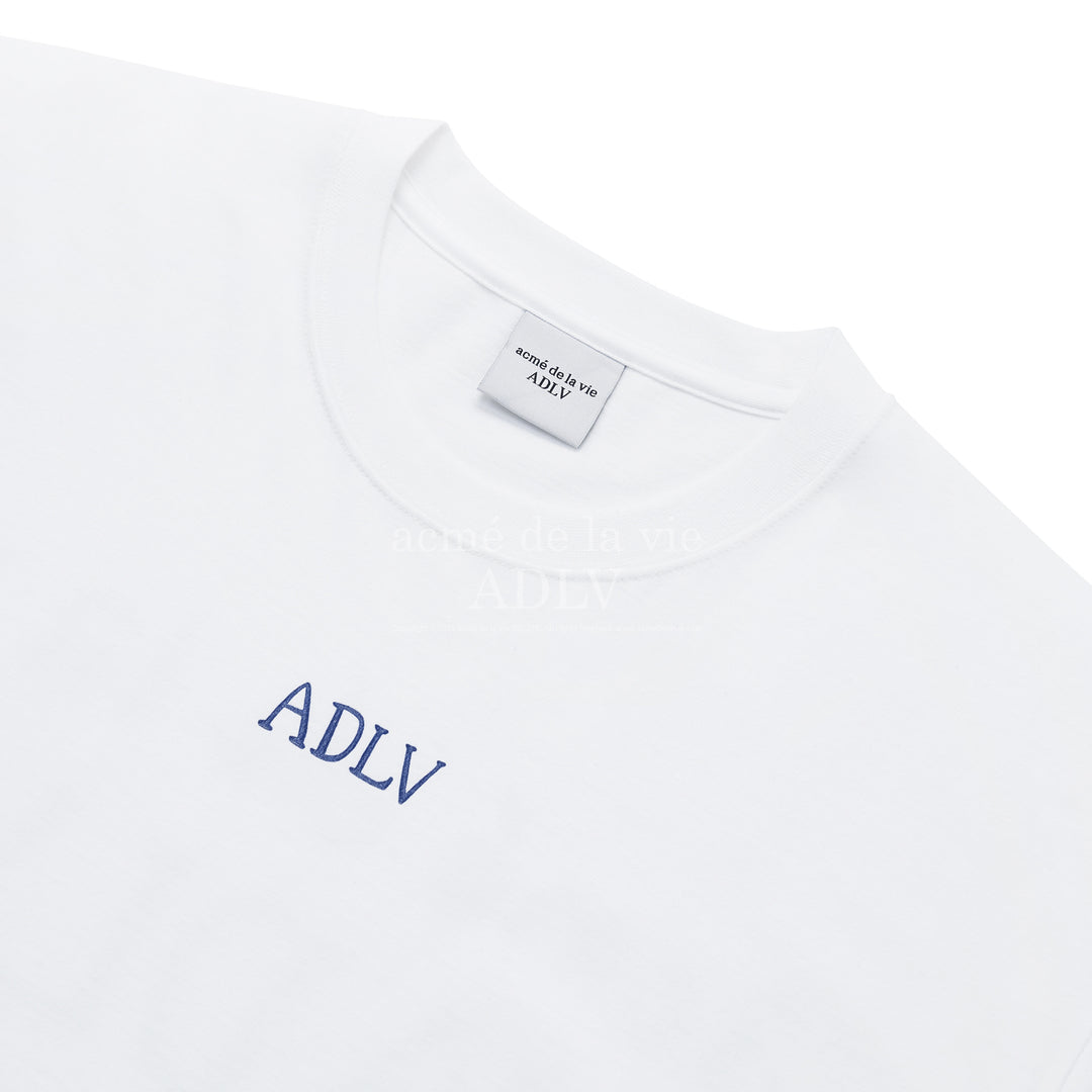 acmé de la vie (ADLV) Glossy Basic Logo Short Sleeve T-Shirt White | Hype Vault Kuala Lumpur | Asia's Top Trusted High-End Sneakers and Streetwear Store