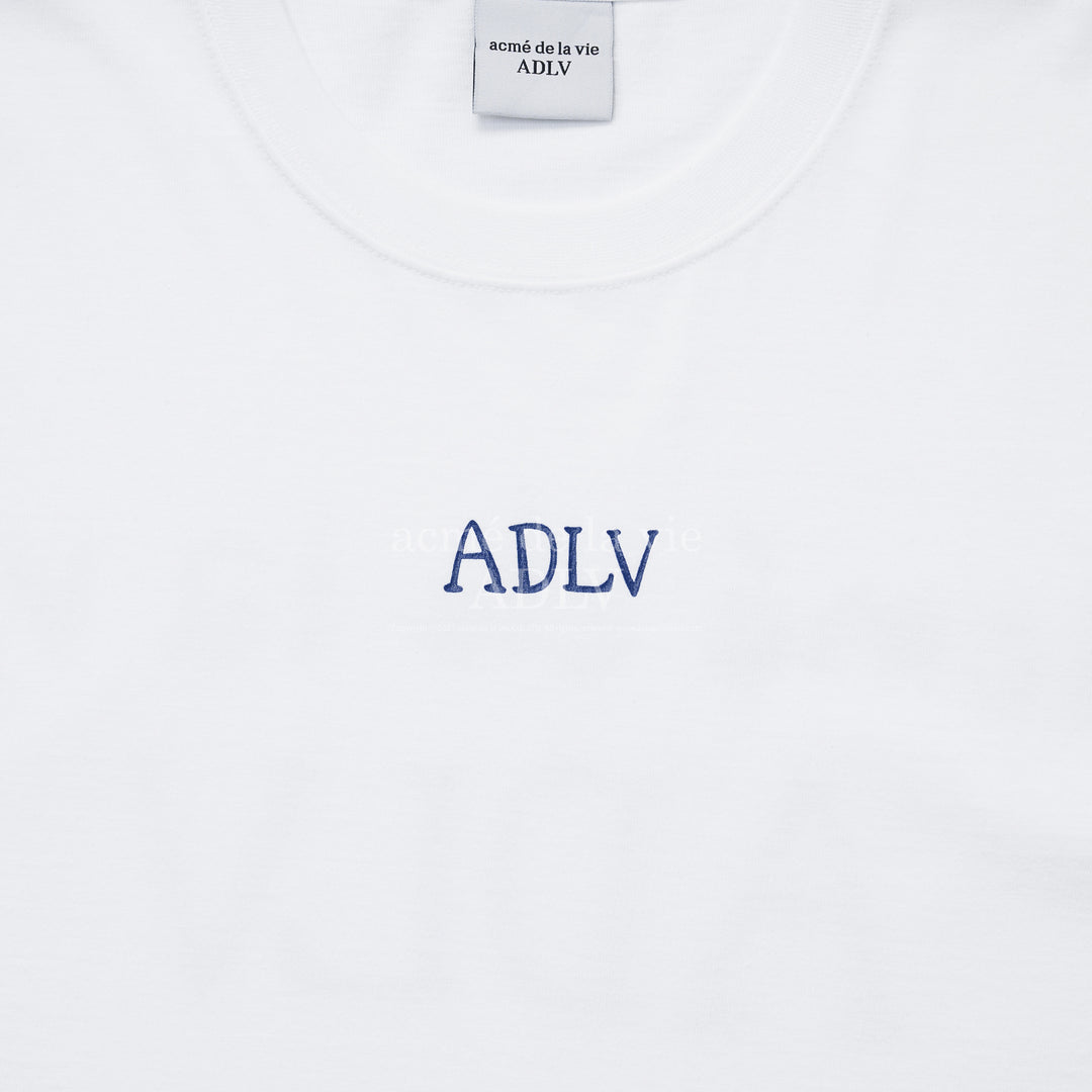 acmé de la vie (ADLV) Glossy Basic Logo Short Sleeve T-Shirt White | Hype Vault Kuala Lumpur | Asia's Top Trusted High-End Sneakers and Streetwear Store