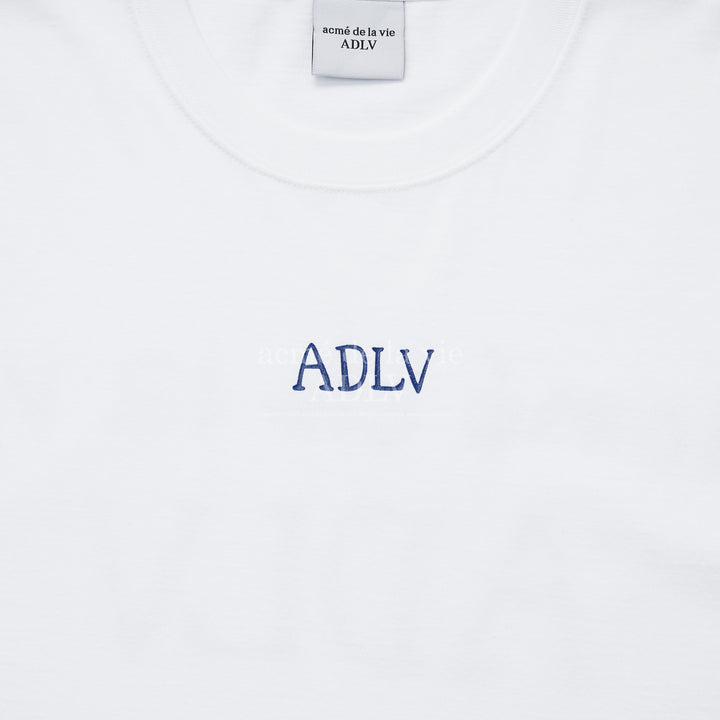acmé de la vie (ADLV) Glossy Basic Logo Short Sleeve T-Shirt White | Hype Vault Kuala Lumpur | Asia's Top Trusted High-End Sneakers and Streetwear Store