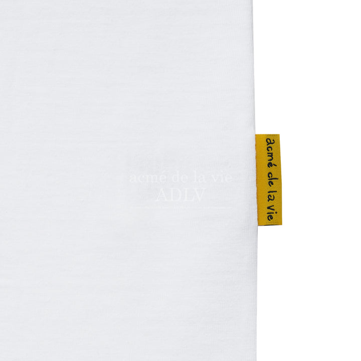 acmé de la vie (ADLV) Glossy Basic Logo Short Sleeve T-Shirt White | Hype Vault Kuala Lumpur | Asia's Top Trusted High-End Sneakers and Streetwear Store
