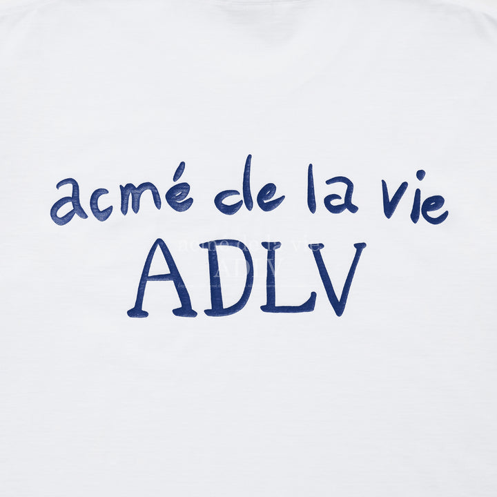 acmé de la vie (ADLV) Glossy Basic Logo Short Sleeve T-Shirt White | Hype Vault Kuala Lumpur | Asia's Top Trusted High-End Sneakers and Streetwear Store