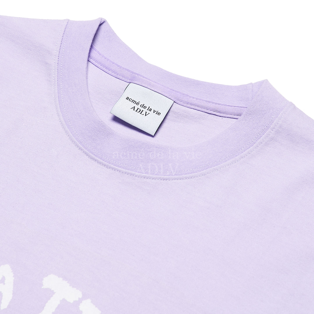 acmé de la vie (ADLV) Tiger Teddy Bear Doll Short-Sleeve T-Shirt Light Purple