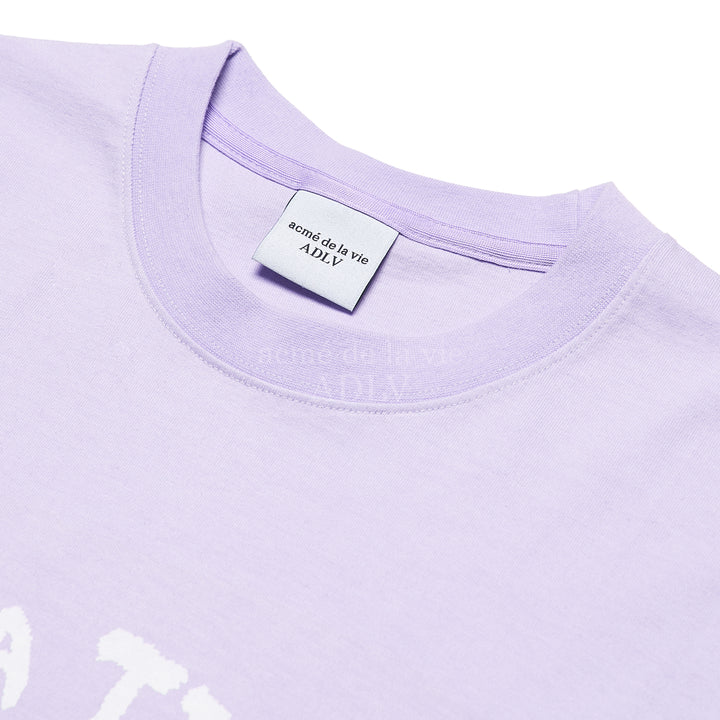 acmé de la vie (ADLV) Tiger Teddy Bear Doll Short-Sleeve T-Shirt Light Purple