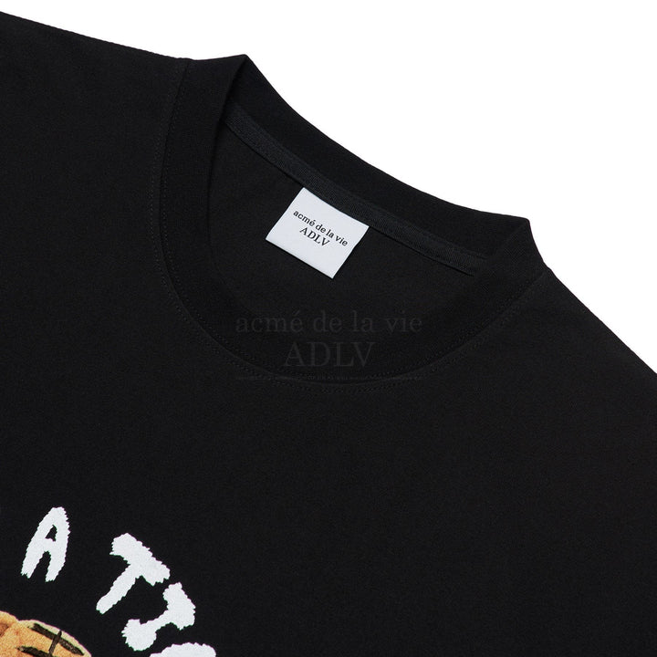 acmé de la vie (ADLV) Tiger Teddy Bear Doll Short-Sleeve T-Shirt Black | Hype Vault Kuala Lumpur | Asia's Top Trusted High-End Sneakers and Streetwear Store