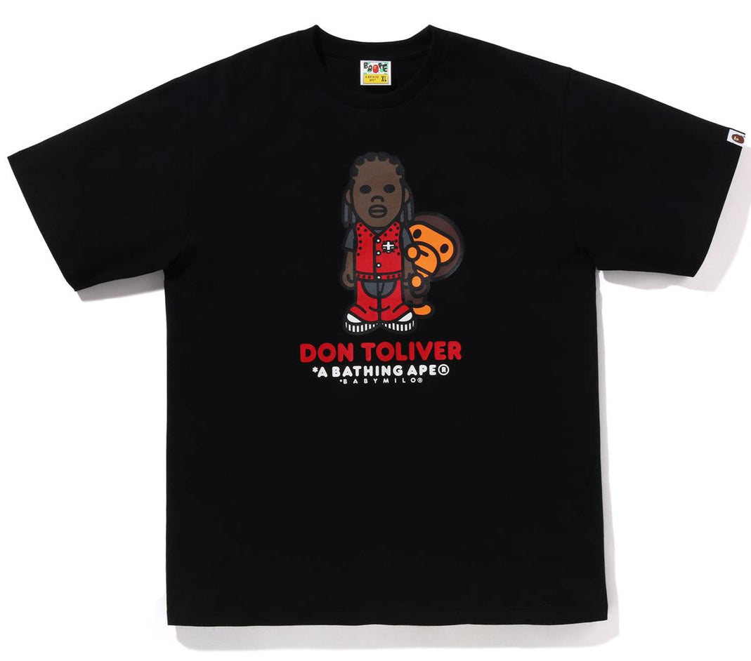 BAPE x Cactus Jack x Don Toliver Milo Tee ‘Black’