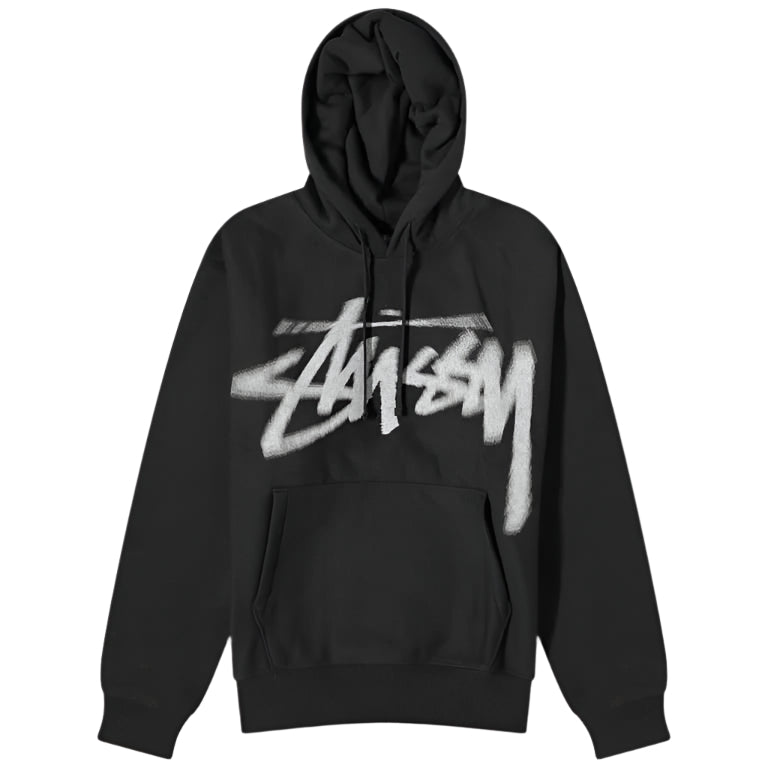 Stussy Dizzy Stock Hoodie Black | Hype Vault