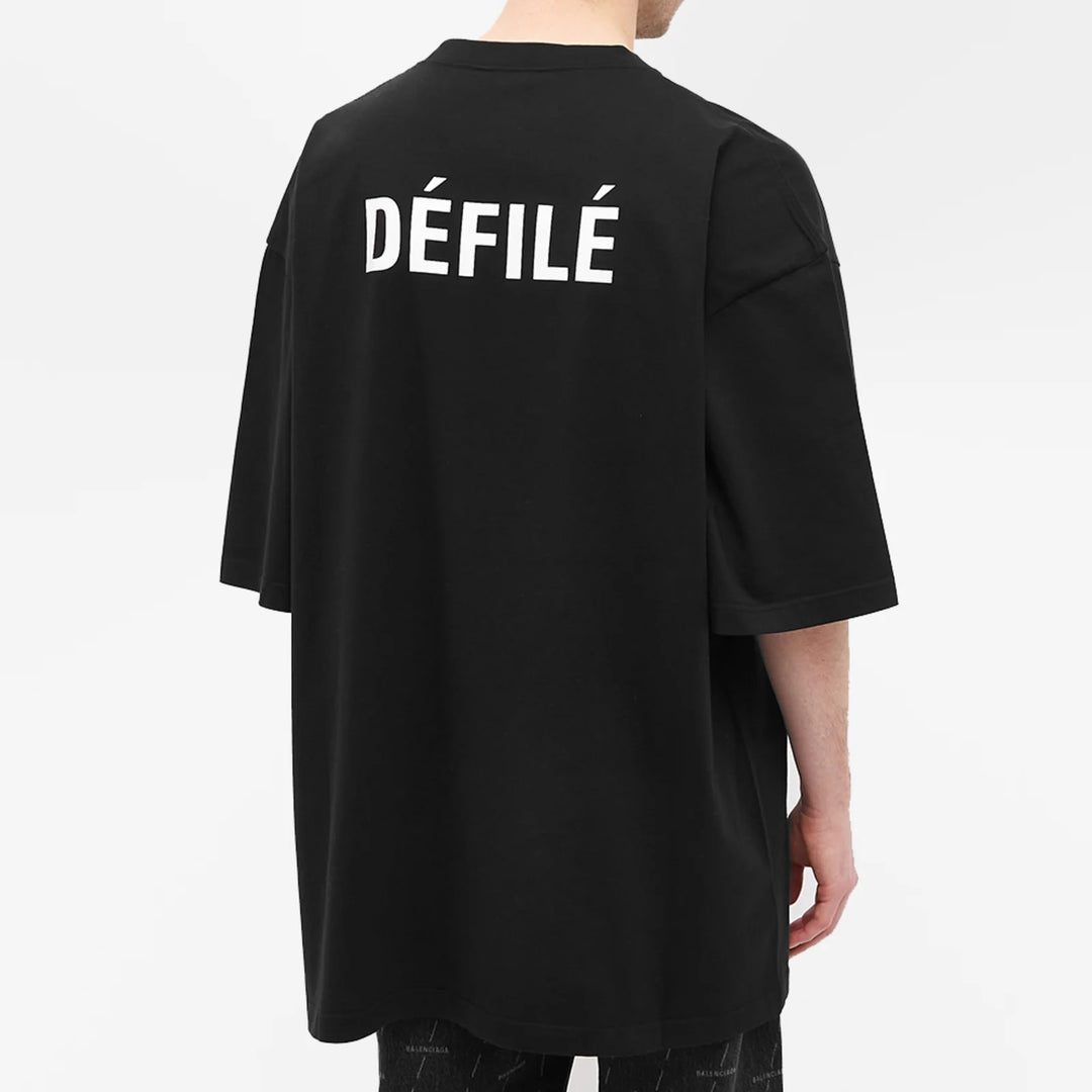 Balenciaga Defile Logo Oversized T-Shirt | Hype Vault Kuala Lumpur