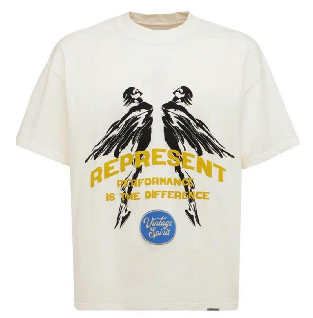 Represent Vintage Spirit T-Shirt Flat White