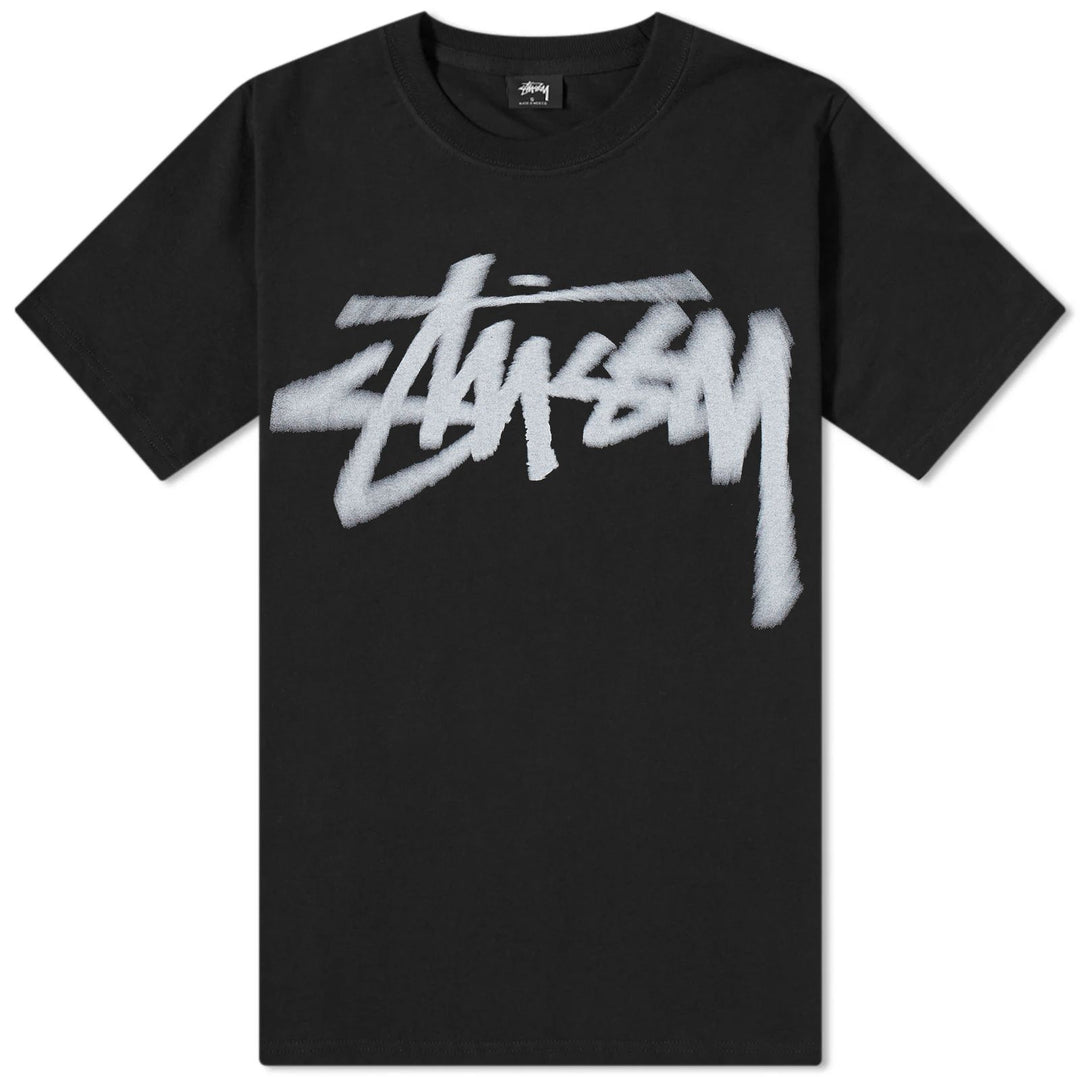 Stussy Dizzy Stock Tee Black | Hype Vault Kuala Lumpur | Asia's Top Trusted High-End Sneakers and Streetwear Store | Guaranteed 100% authentic