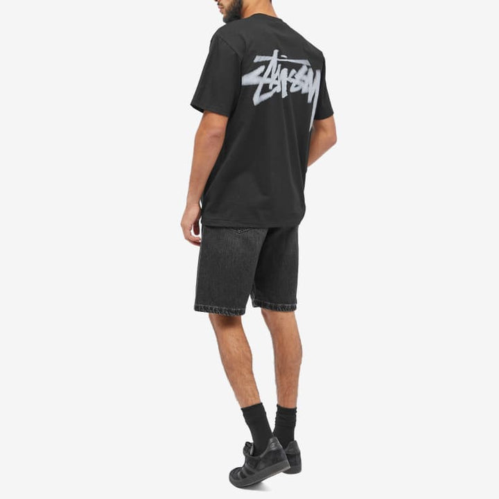 Stussy Dizzy Stock Tee Black | Hype Vault Kuala Lumpur | Asia's Top Trusted High-End Sneakers and Streetwear Store | Guaranteed 100% authentic