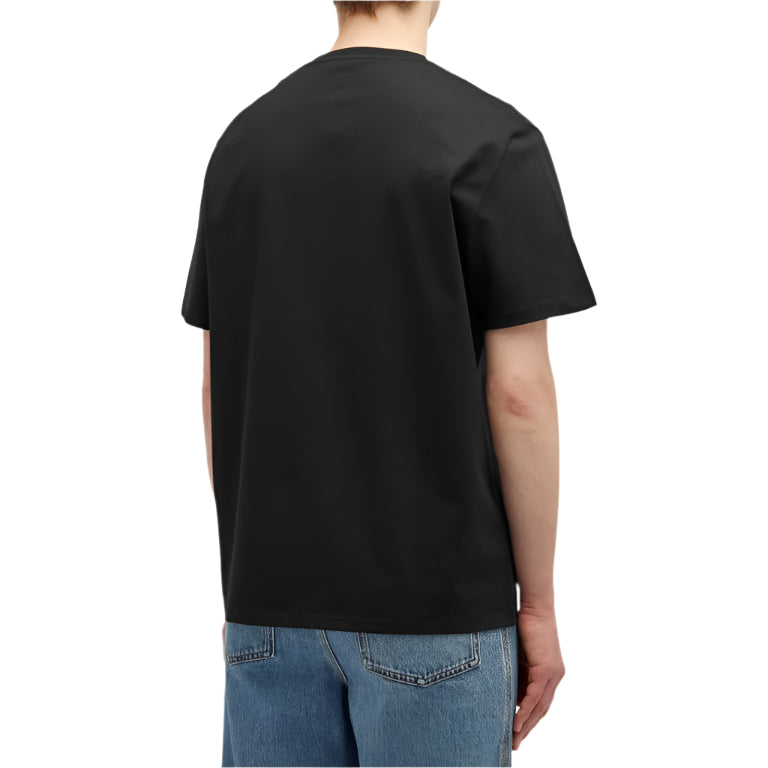 Loewe Logo Cotton Relaxed Fit T-Shirt Black | Hype vault