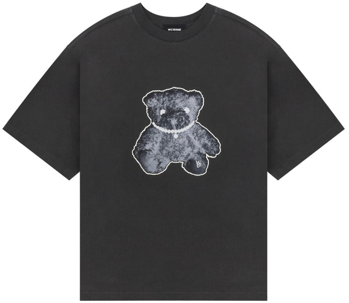 We11done Pearl Necklace Teddy T-Shirt Black | Hype Vault Kuala Lumpur