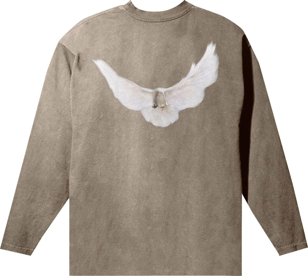 Yeezy Gap Engineered by Balenciaga Dove Long Sleeve Tee Beige | Hype Vault Kuala Lumpur | Asia's Top Trusted High-End Sneakers and Streetwear Store