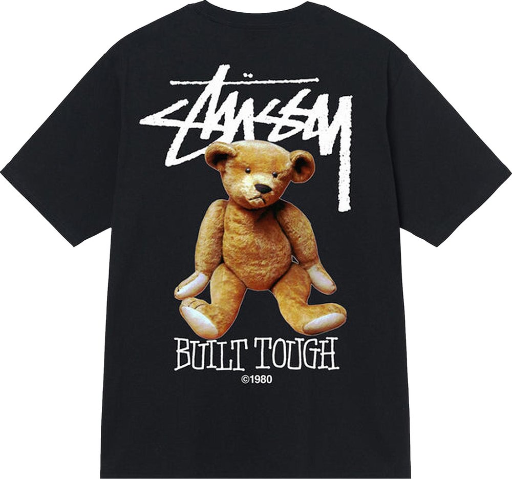 Stussy Built Tough Tee Black | Hype Vault Kuala Lumpur | Asia's Top Trusted High-End Sneakers and Streetwear Store | Guaranteed 100% authentic