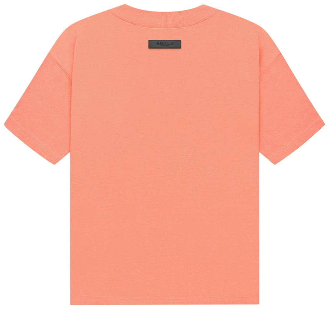 Fear of God Essentials Short-Sleeve Tee 'Coral' (FW22) | Hype Vault