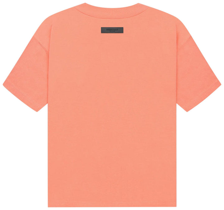 Fear of God Essentials Short-Sleeve Tee 'Coral' (FW22) | Hype Vault