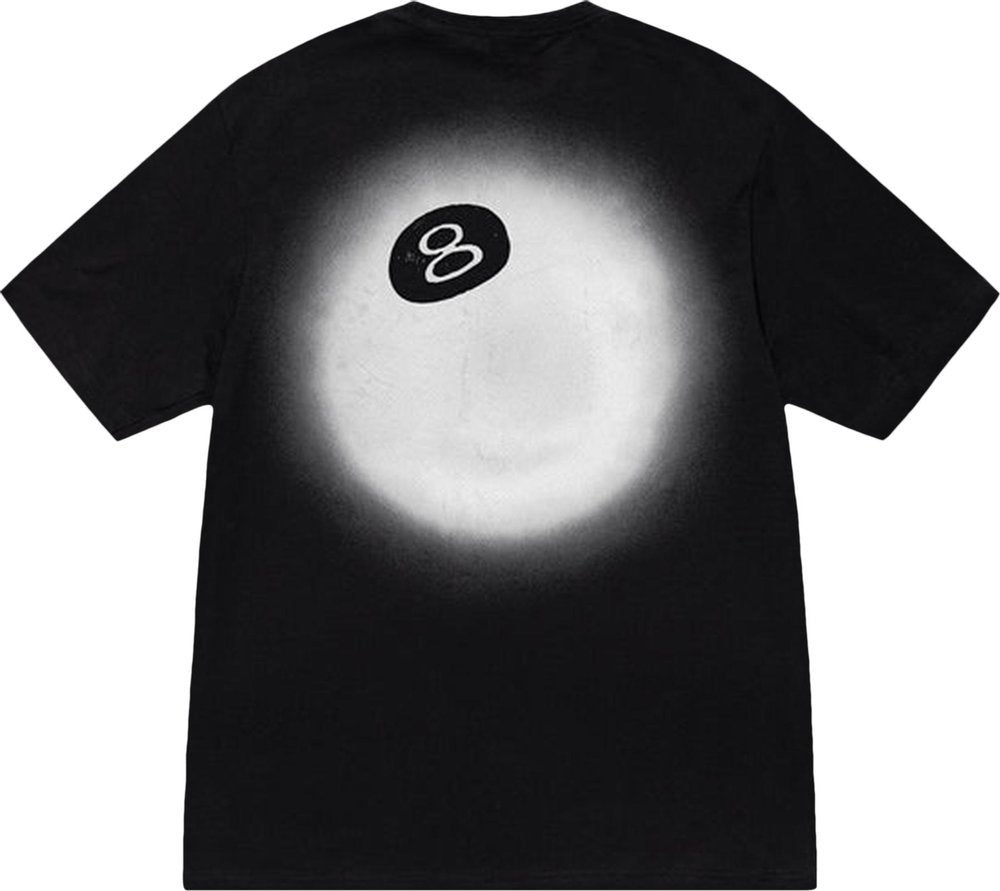 Shawn Stussy Stussy Ball Dot Tee Stussy Ball Fade Tee Black